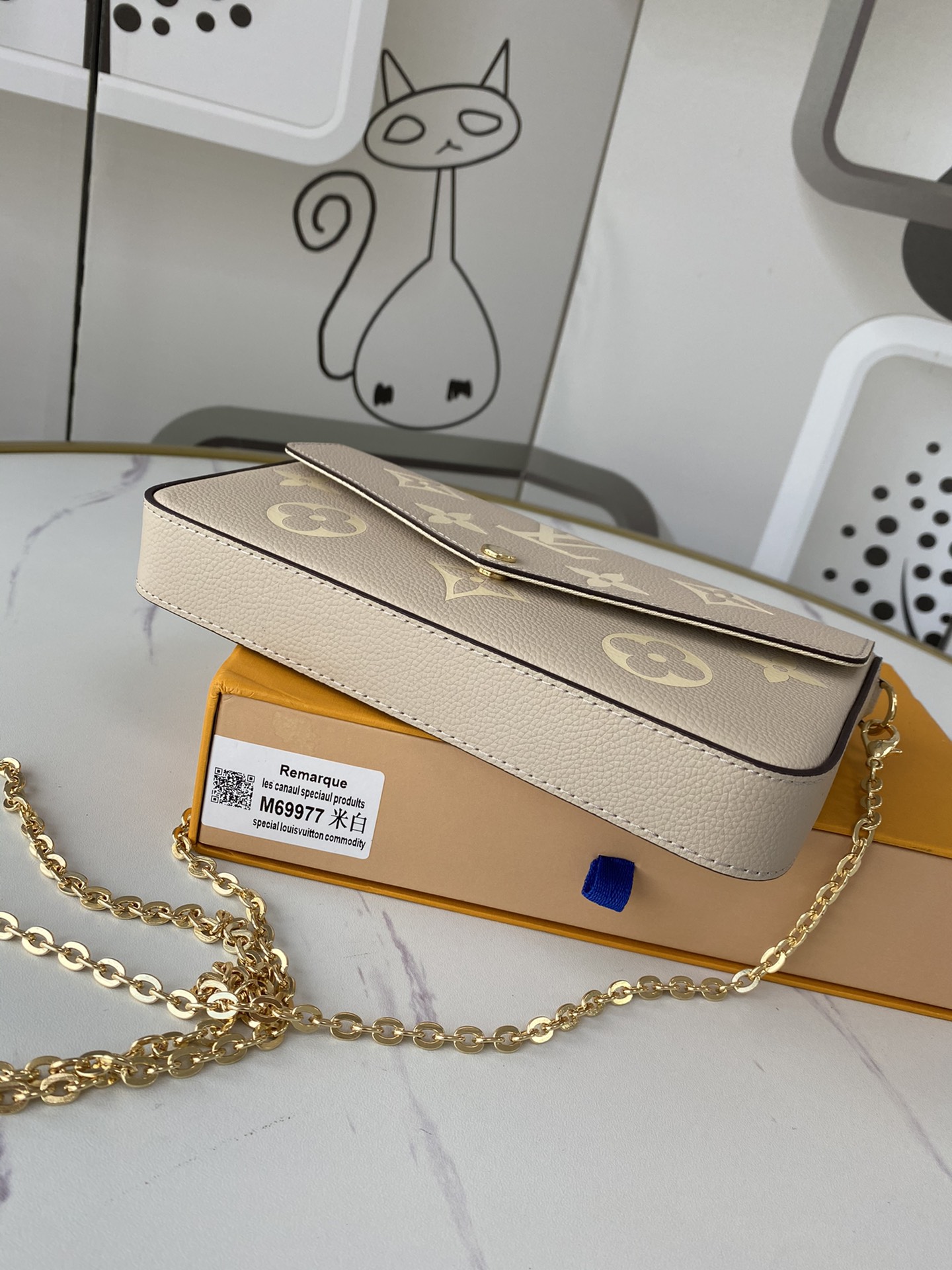 Cartera de mano Félicie Louis Vuitton - Imagen 4