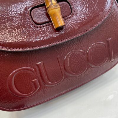 Bolso pequeño Gucci Bamboo 1947 - Imagen 7