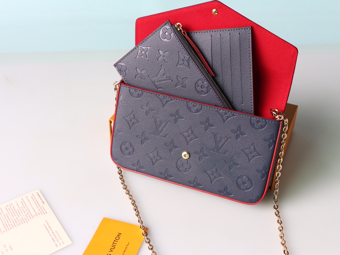 Cartera de mano Félicie Louis Vuitton - Imagen 4