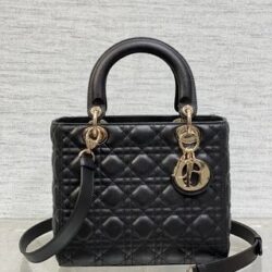 Bolso mediano Lady Dior DIOR