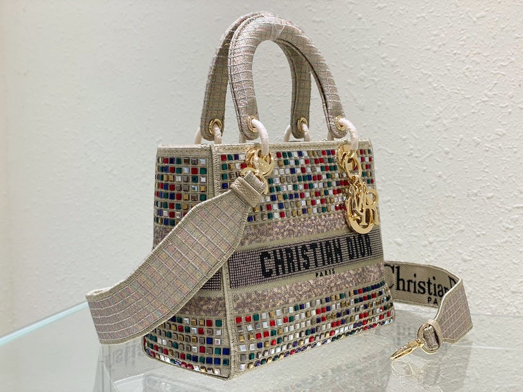 Bolso mediano Lady D-Lite DIOR - Imagen 4