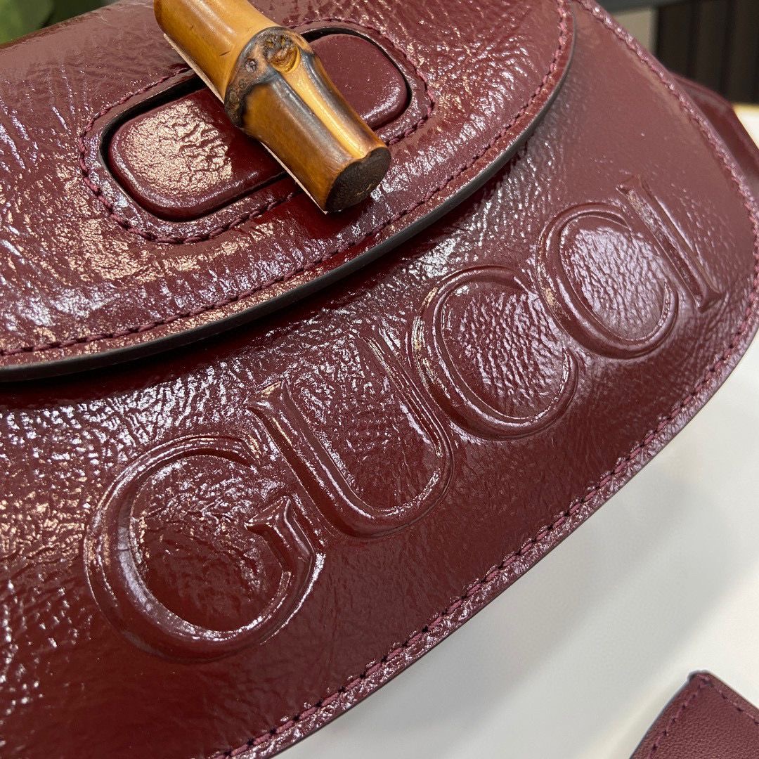 Minibolso de mano Gucci Bamboo 1947 Gucci - Imagen 6