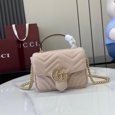 Minibolso de mano GG Marmont Gucci