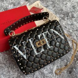 Bolsa Rockstud mediano Valentino Garavani