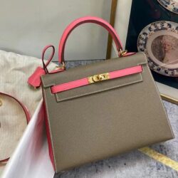 Bolso Kelly 25 Hermes Edición Limitada (Hecho a mano)