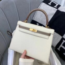Bolso Kelly 25 Hermes Edición Limitada (Hecho a mano)