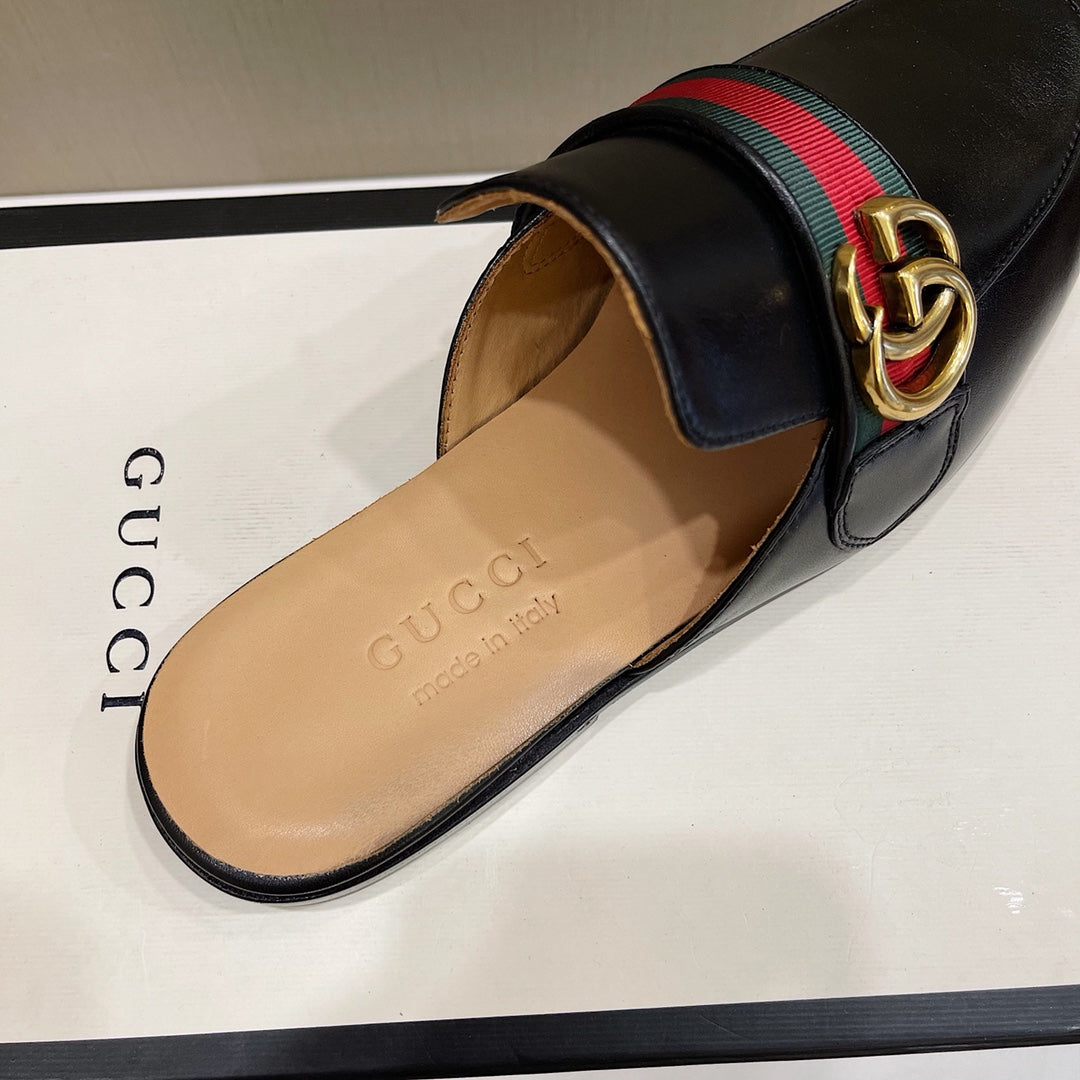 Slipper Princetown con doble GG GUCCI - Imagen 9