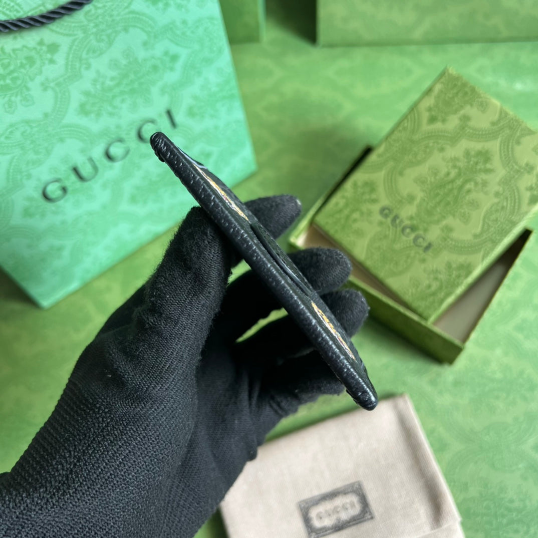Cartera tarjetero con GG GUCCI - Imagen 3