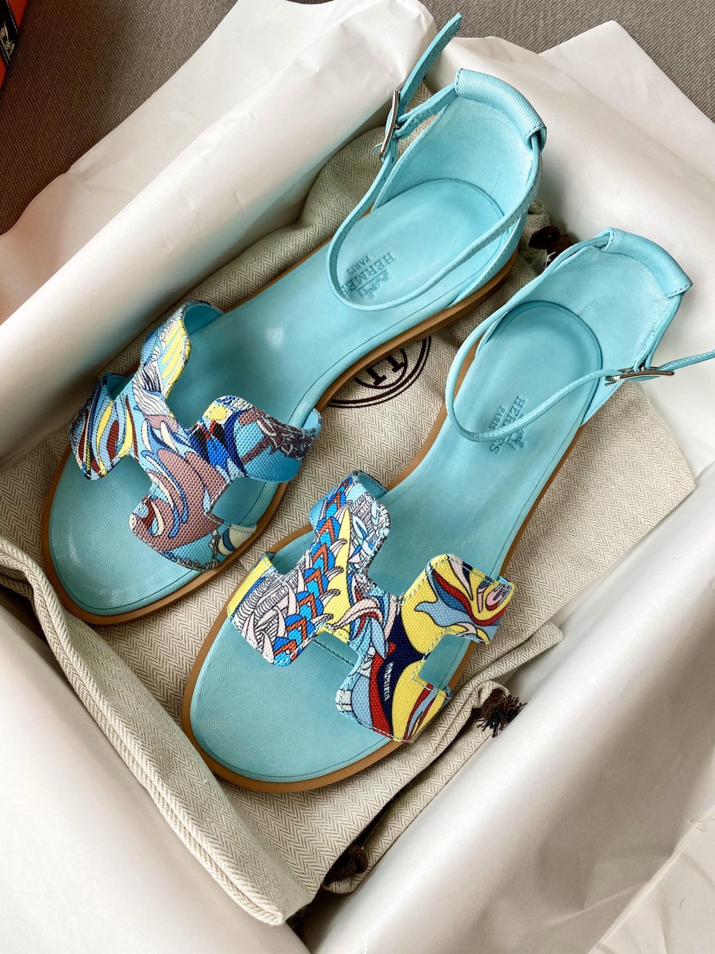 Sandalias Santorini HERMES - Imagen 5