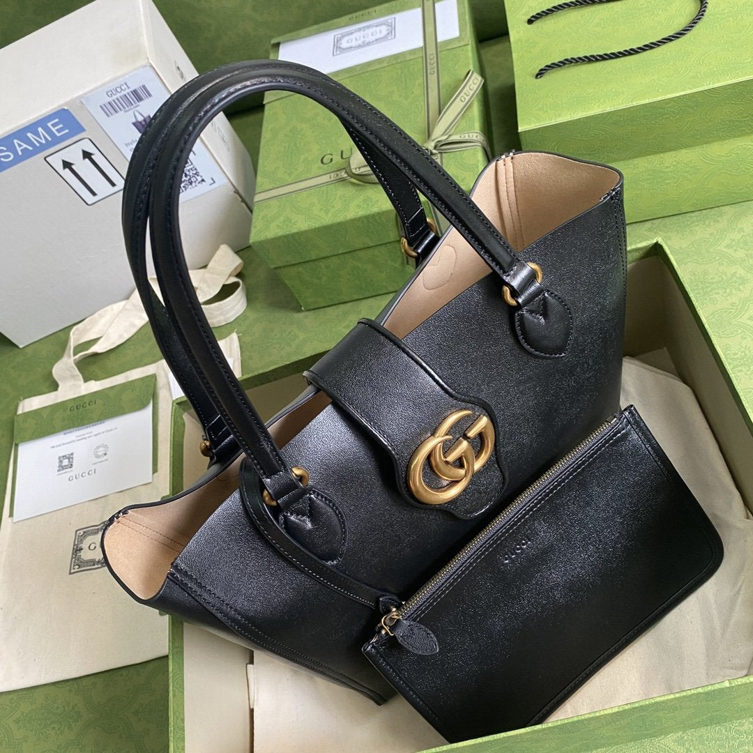 Bolso tote pequeño con Doble G GUCCI - Imagen 5