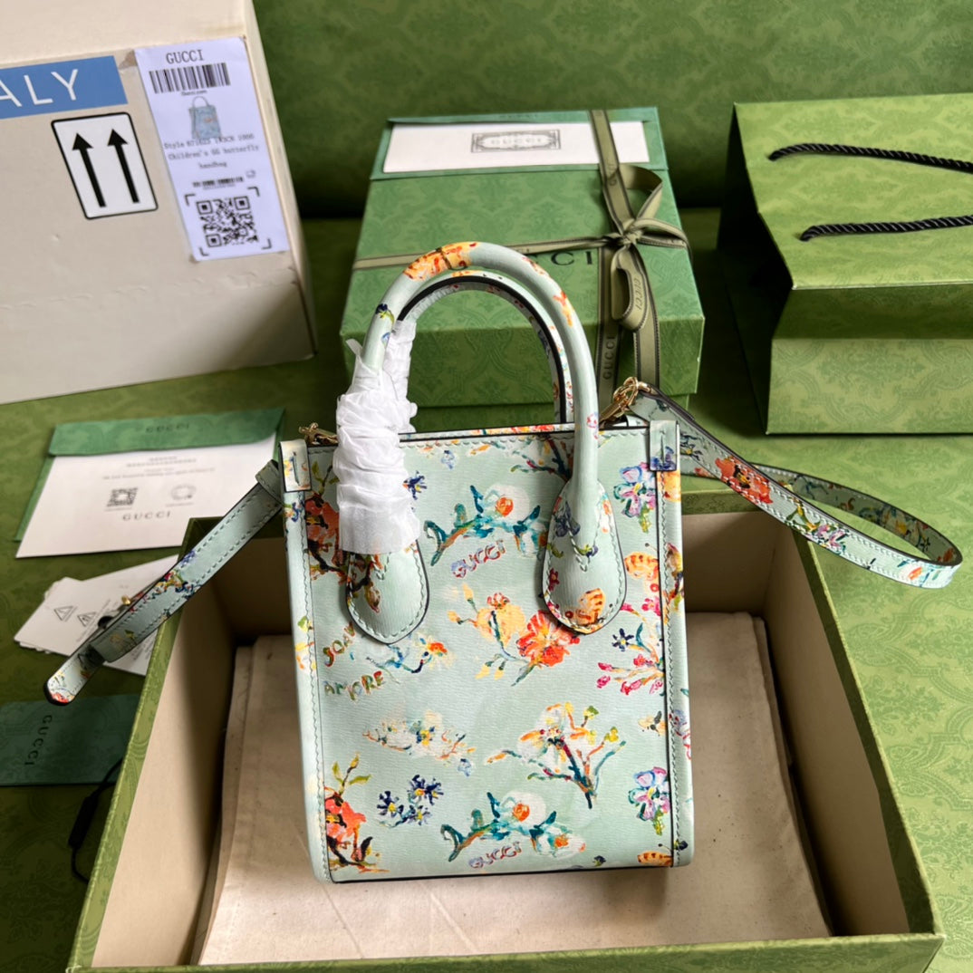 Minibolso tote con GG GUCCI - Imagen 3