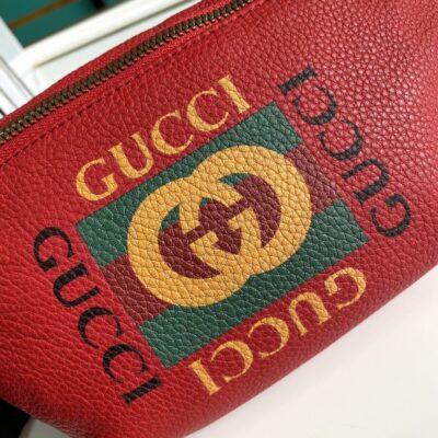 Bolsa con Cinturón Pequeña Gucci Print - KJ PLUS