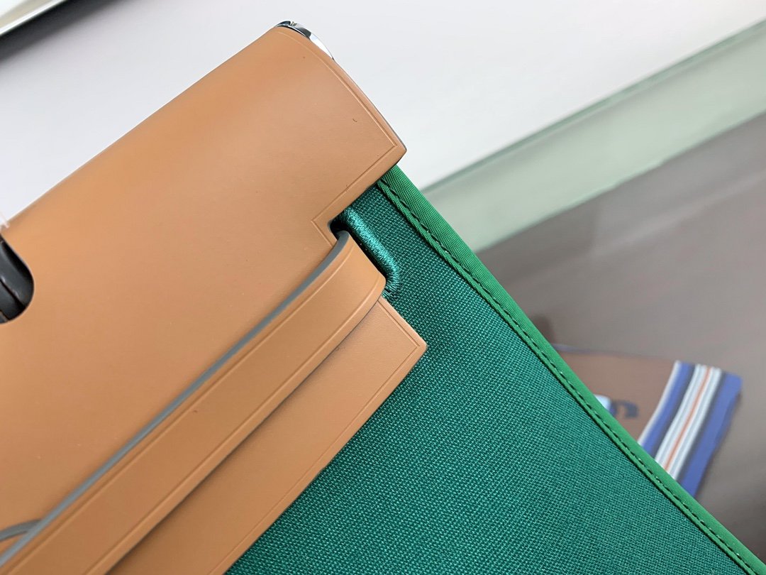 BOLSO HERBAG DE LONA - HERMES - Imagen 3