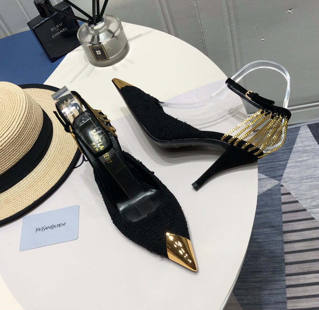 Zapatos de Salón Slingback Claw YSL - Imagen 5