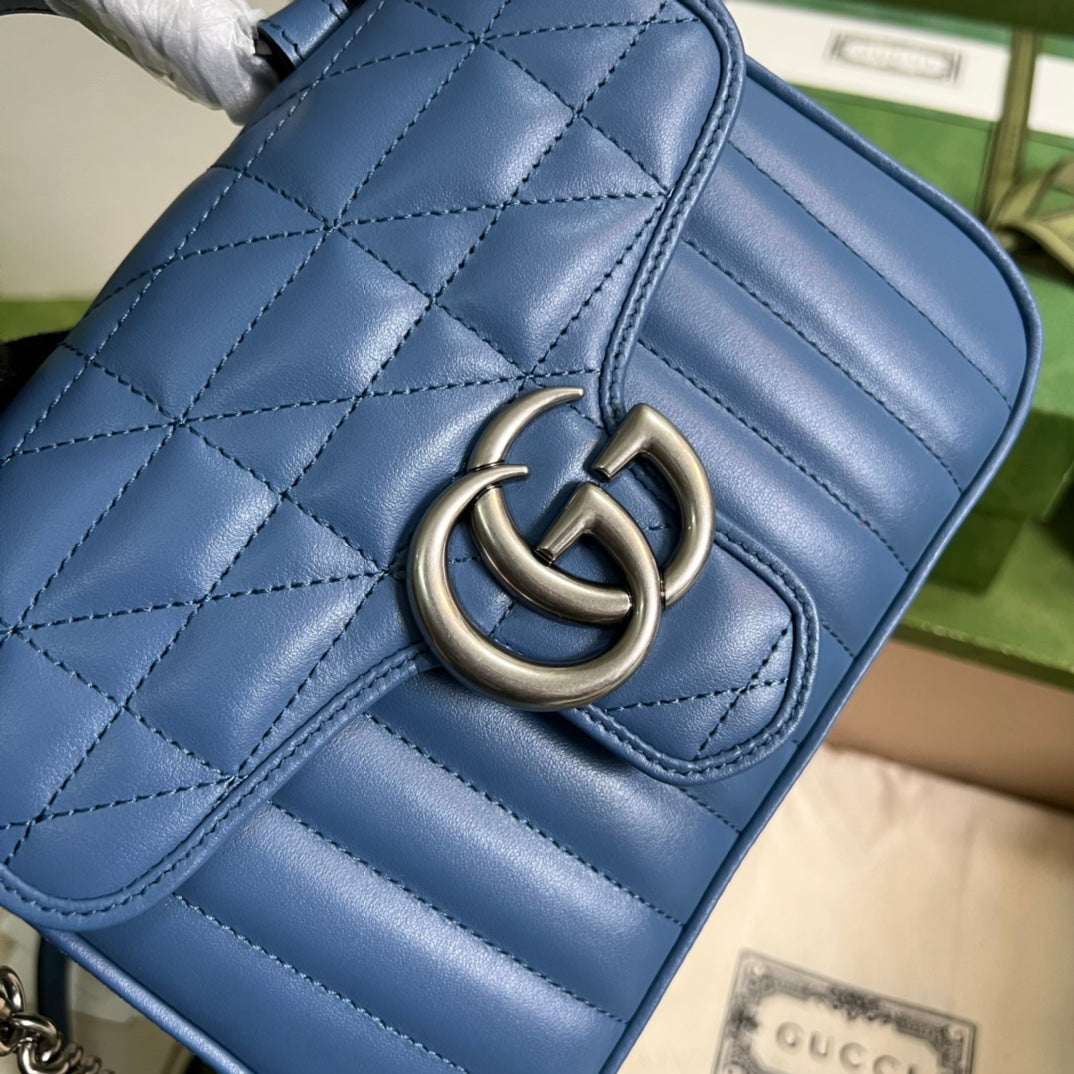 Minibolso de mano GG Marmont GUCCI - Imagen 5