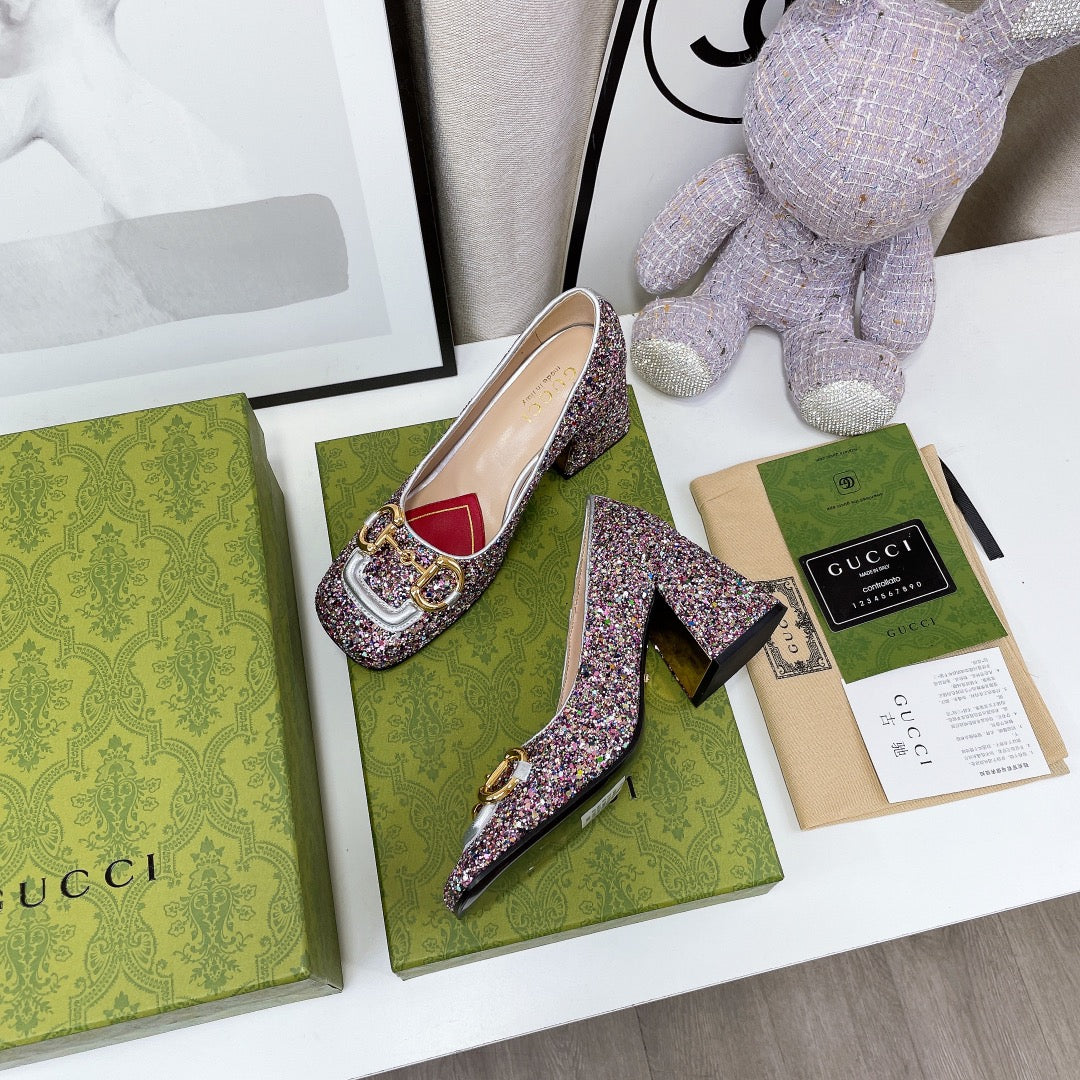Bailarina Plana con Horsebit Gucci - Imagen 4