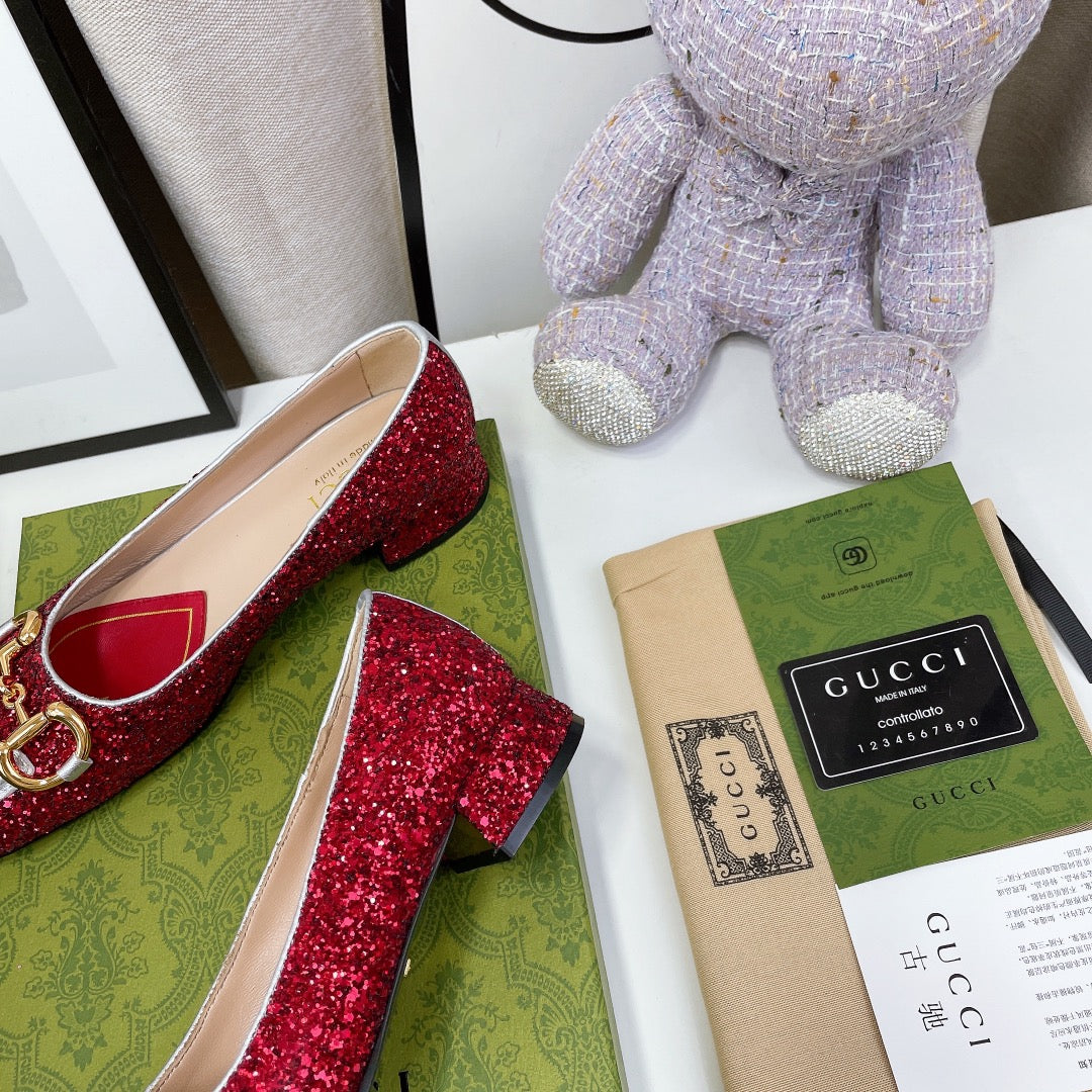 Bailarina Plana con Horsebit Gucci - Imagen 3