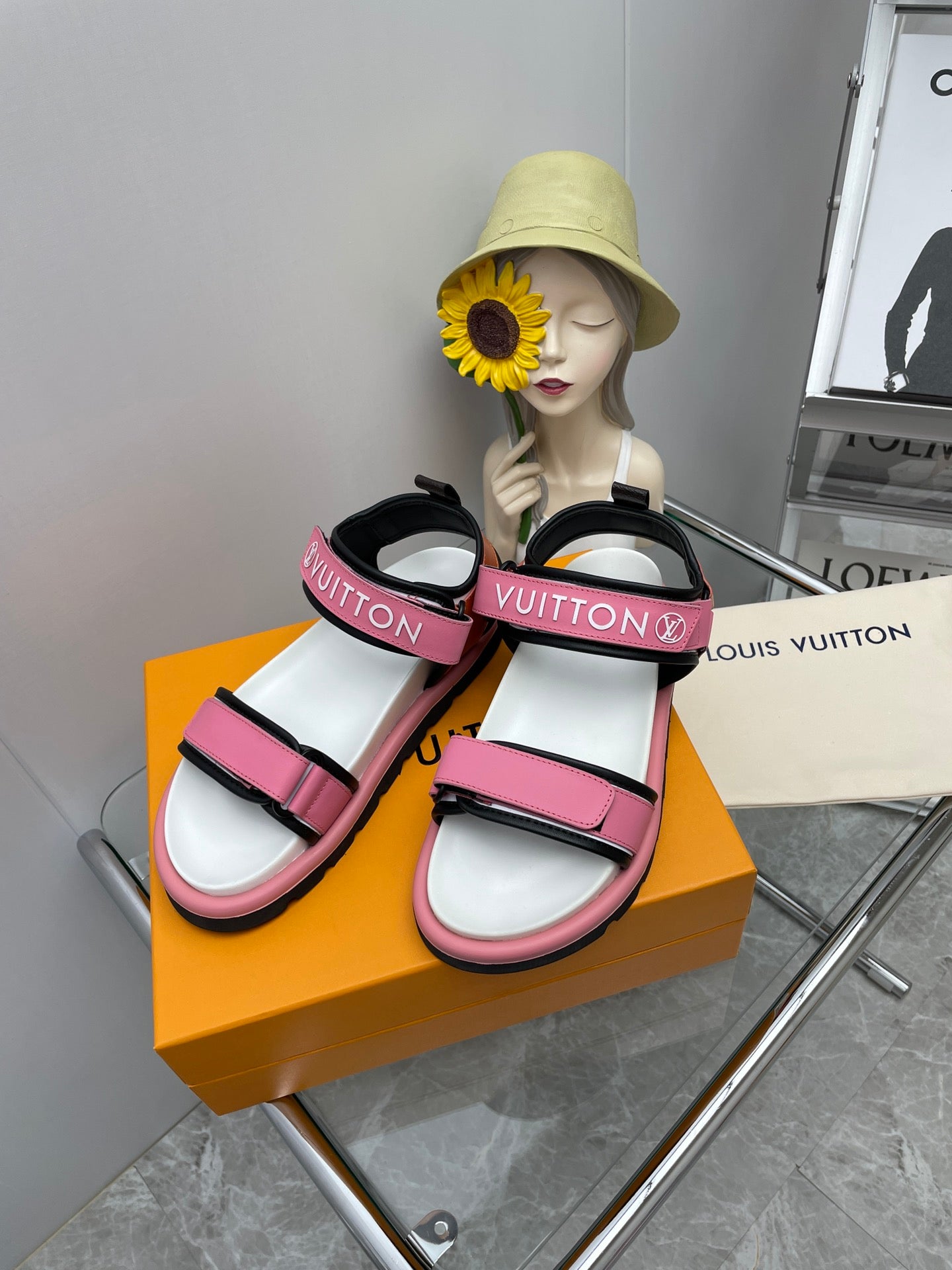 Sandalia Pool Pillow Louis Vuitton - Imagen 4