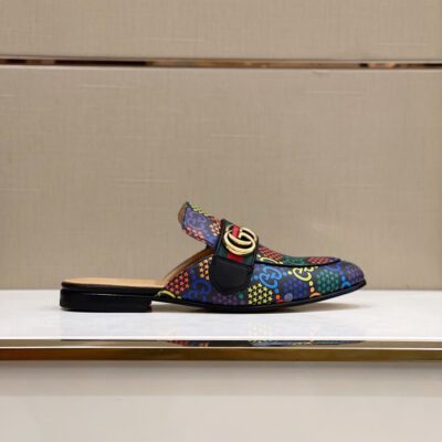 Slipper Princetown con doble GG GUCCI - Imagen 2