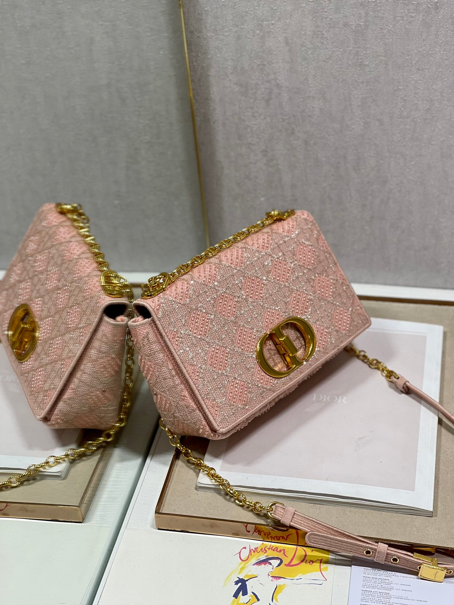 Bolso pequeño Dior Caro - Imagen 6