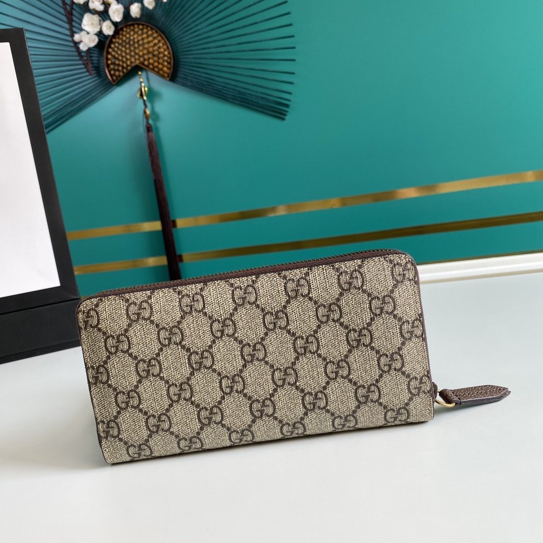 Cartera Neo Vintage GG Supreme con cremallera GUCCI - Imagen 2