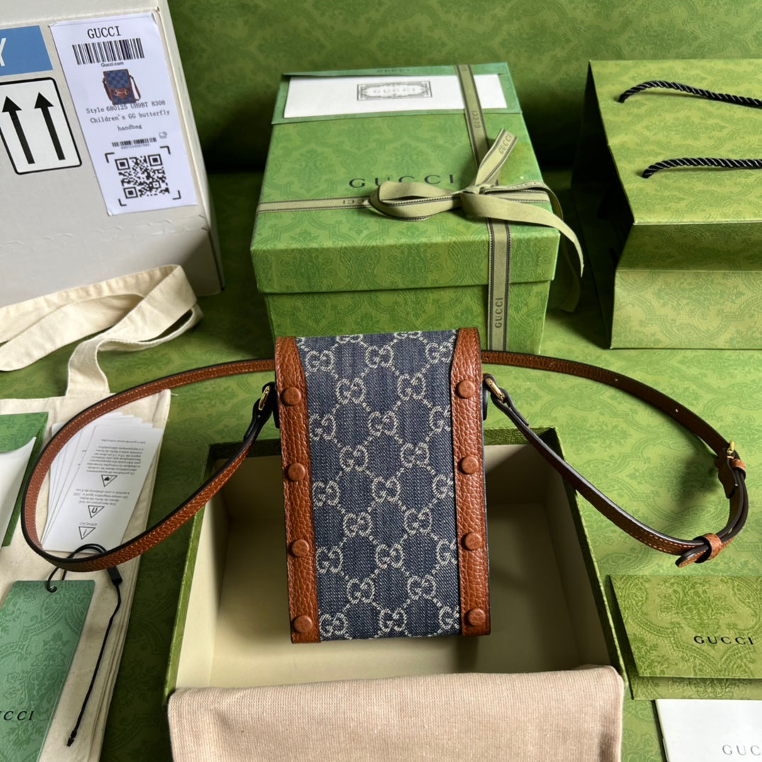 Minibolso Gucci Horsebit 1955 - Imagen 2