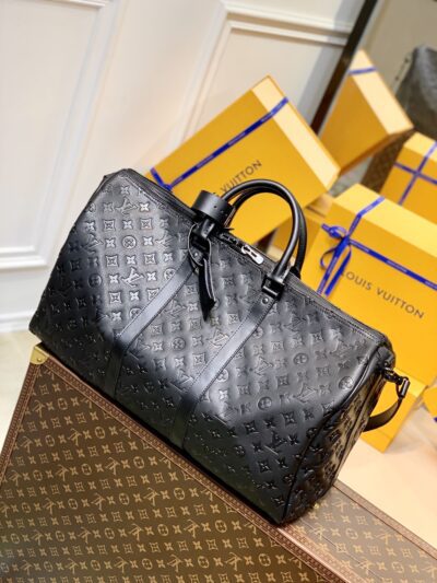 Bolsa de viaje Keepall 50 con bandolera Louis Vuitton