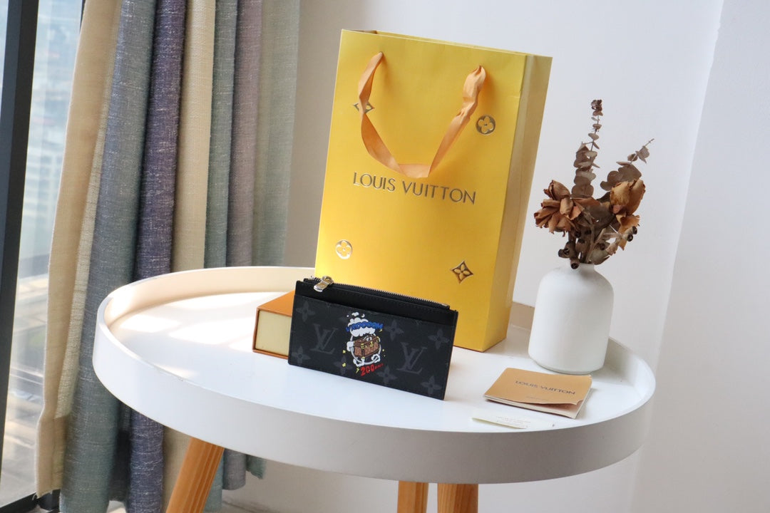 TARJETERO CON CREMALLERA Louis Vuitton - Imagen 2