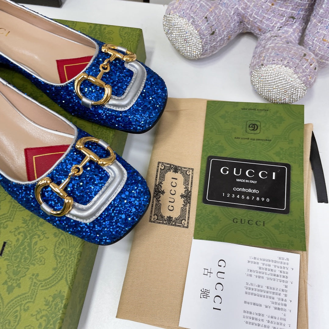 Bailarina Plana con Horsebit Gucci - Imagen 5