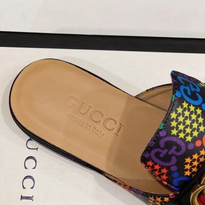 Slipper Princetown con doble GG GUCCI - Imagen 4