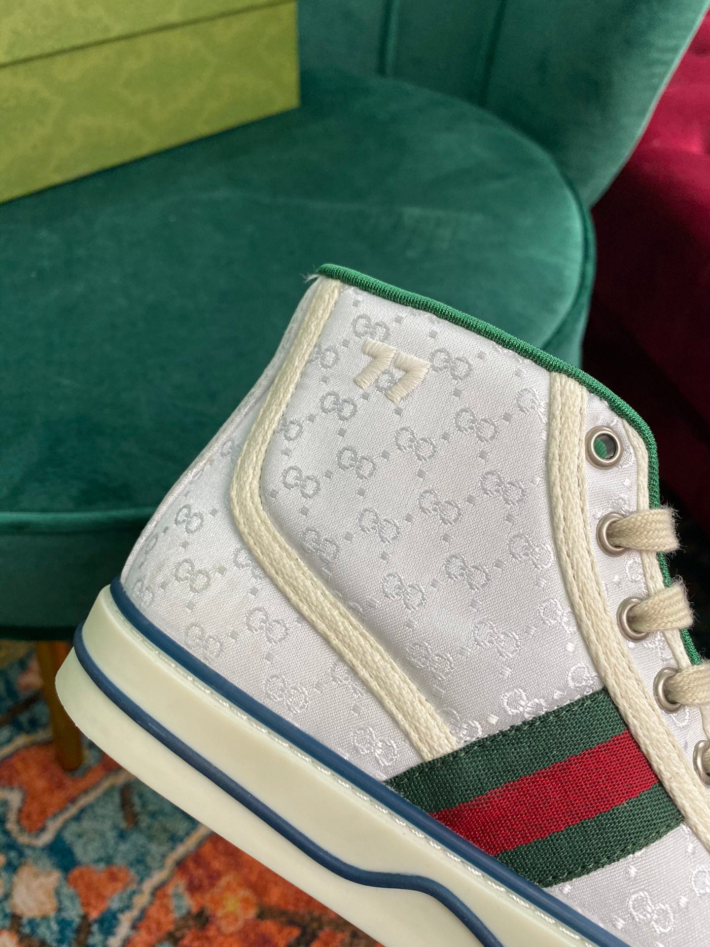 Zapatilla alta Gucci Tennis 1977 GUCCI - Imagen 7