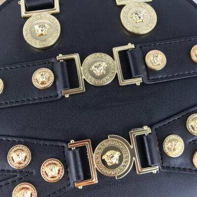 Versace Tribute Medallion Small Handbag - KJ PLUS