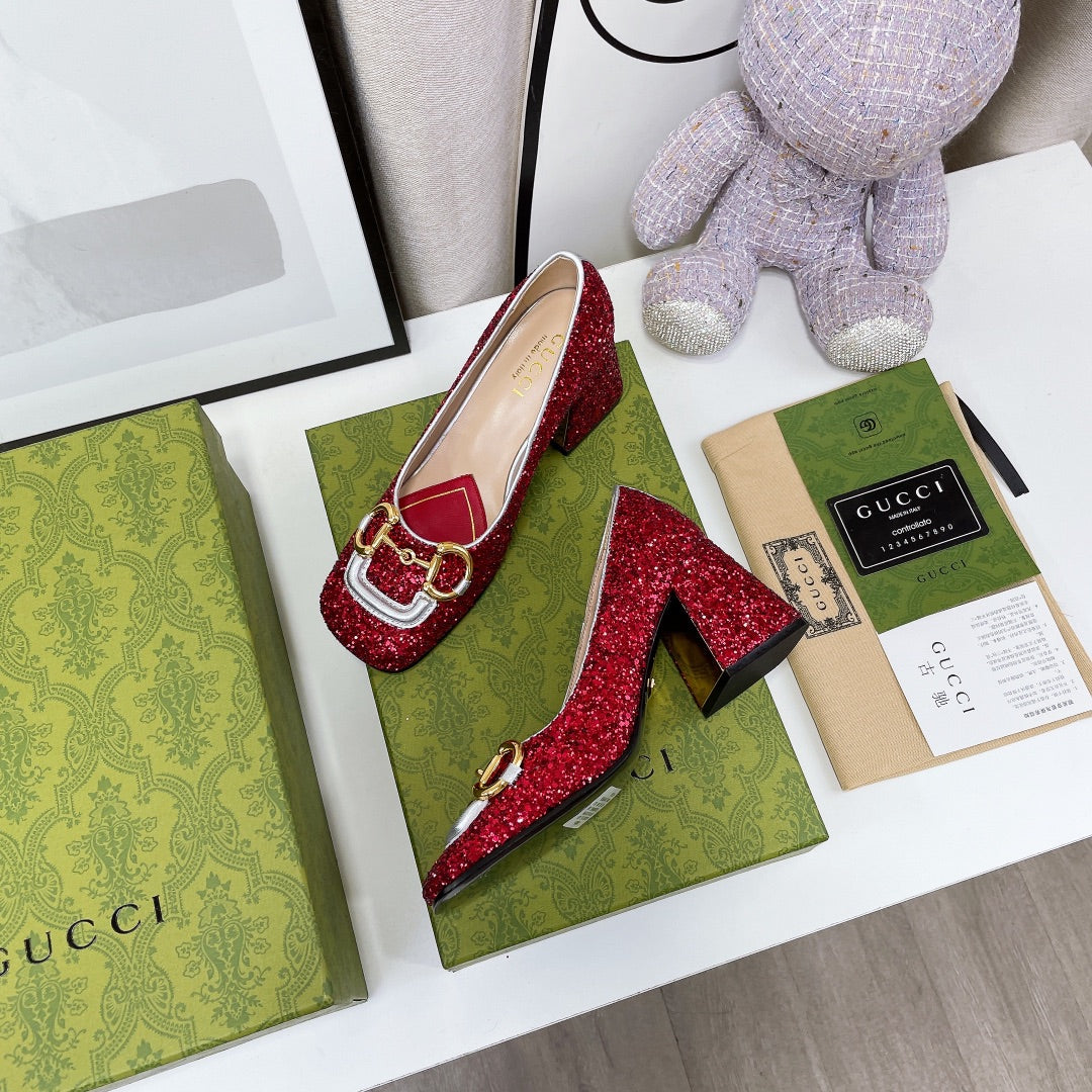 Bailarina Plana con Horsebit Gucci - Imagen 4