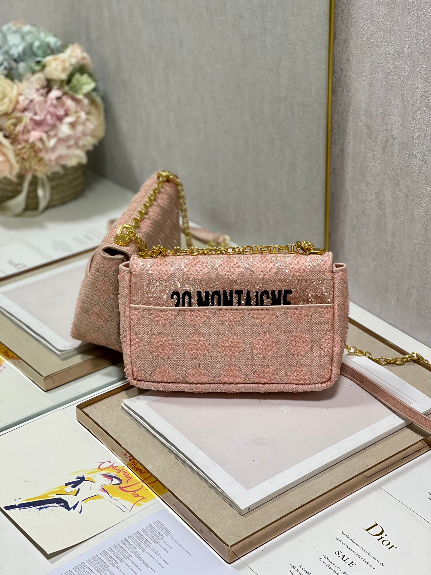 Bolso pequeño Dior Caro - Imagen 5