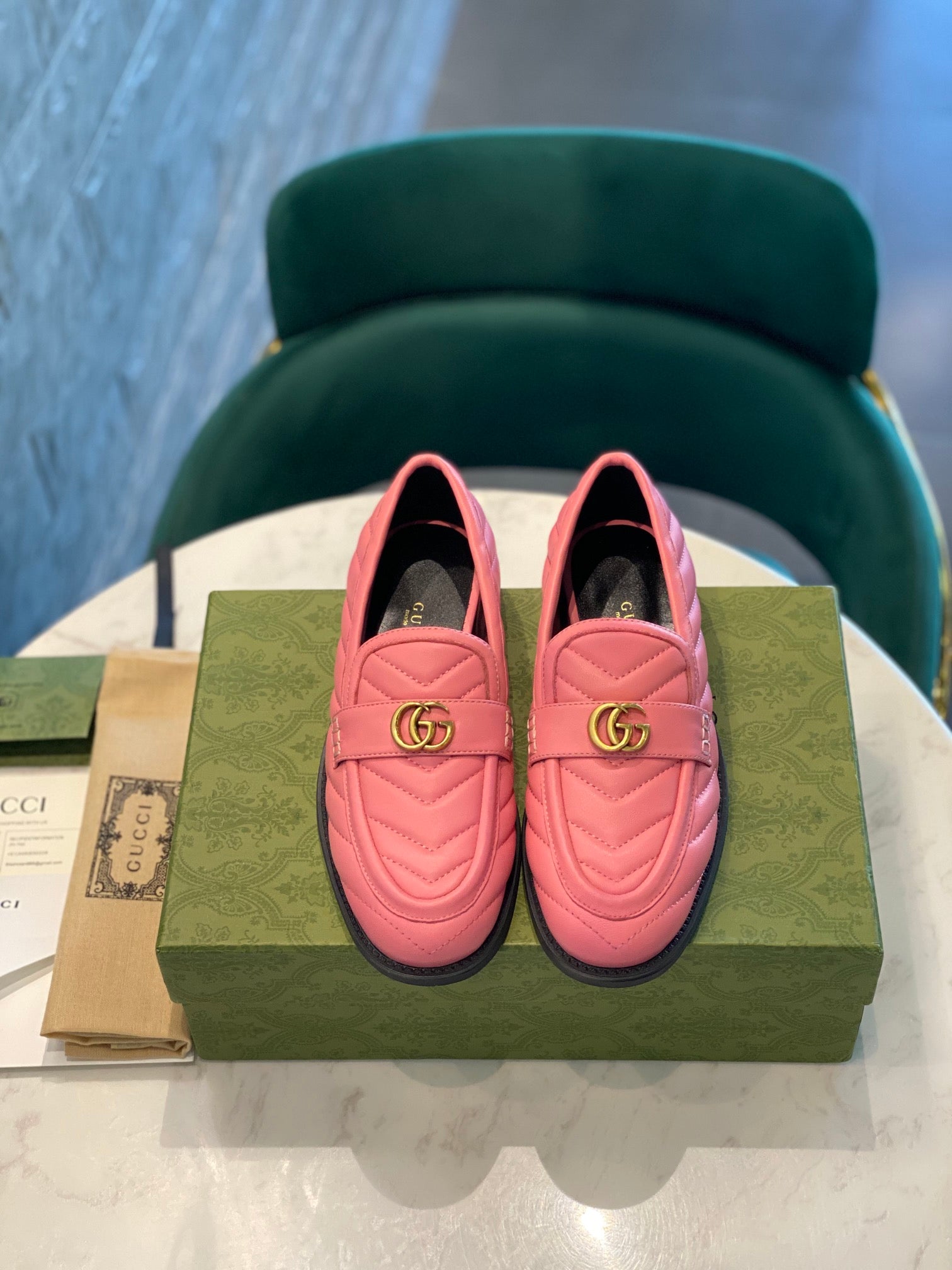 Mocasín con Doble G Gucci - Imagen 2