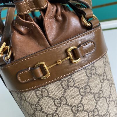 Bolso bombonera pequeño Gucci Horsebit 1955 - KJ PLUS