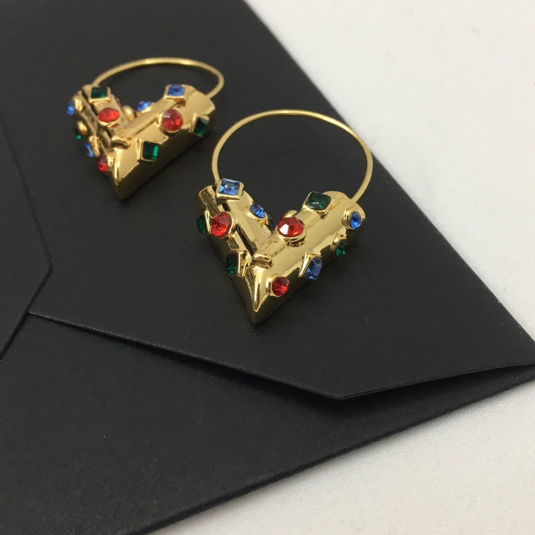 Pendientes de aro Essential V Louis Vuitton - Imagen 6