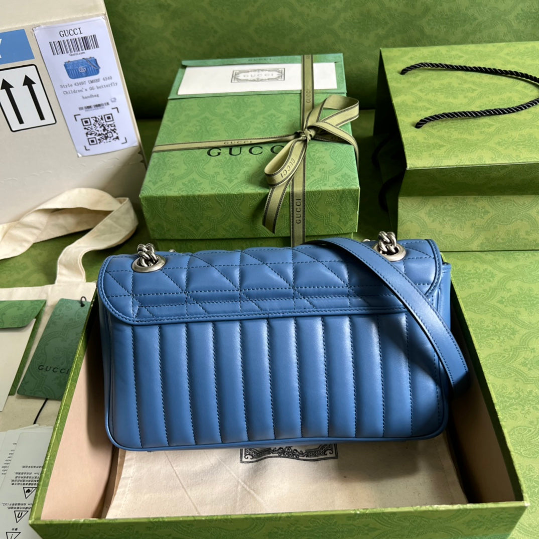 Bolso de hombro GG Marmont pequeño GUCCI - Imagen 4