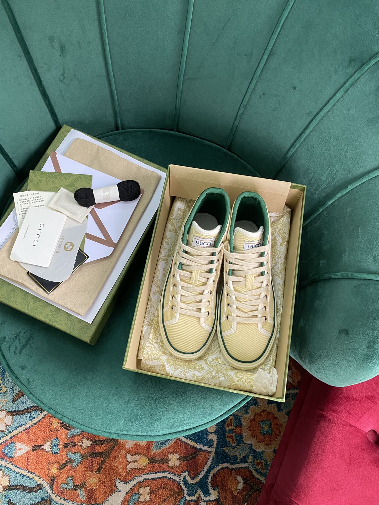 Zapatilla alta Gucci Tennis 1977 GUCCI - Imagen 7
