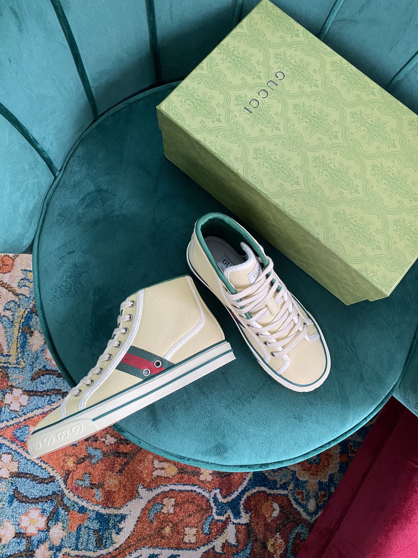 Zapatilla alta Gucci Tennis 1977 GUCCI - Imagen 5
