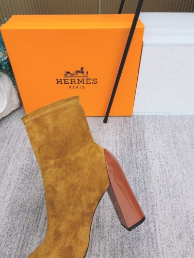 Botines con tacón HERMES - Imagen 4