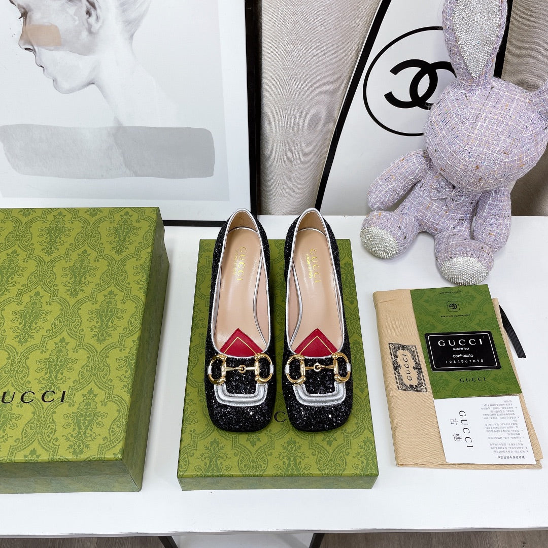Bailarina Plana con Horsebit Gucci - Imagen 5