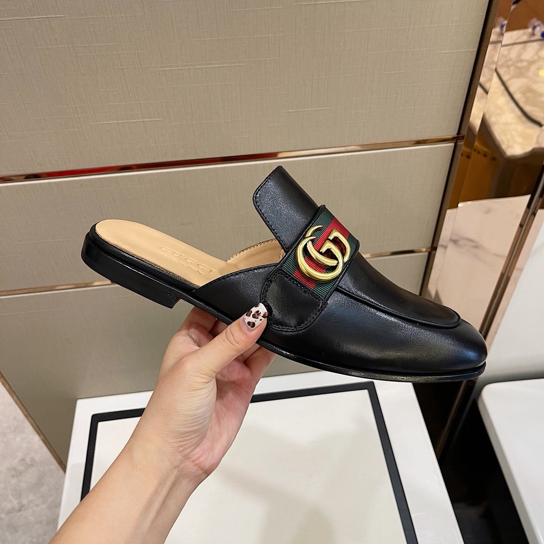 Slipper Princetown con doble GG GUCCI - Imagen 8