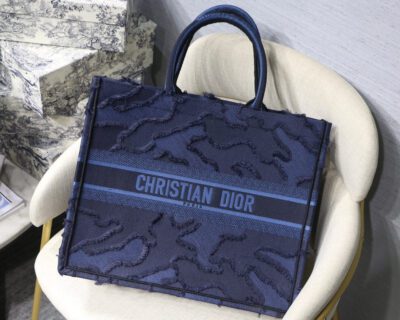 DIOR BOOK TOTE Bordado Camouflage - KJ PLUS