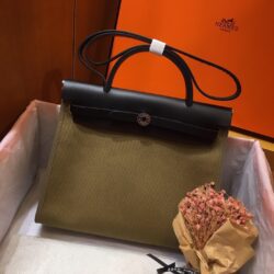 BOLSO HERBAG DE LONA - HERMES