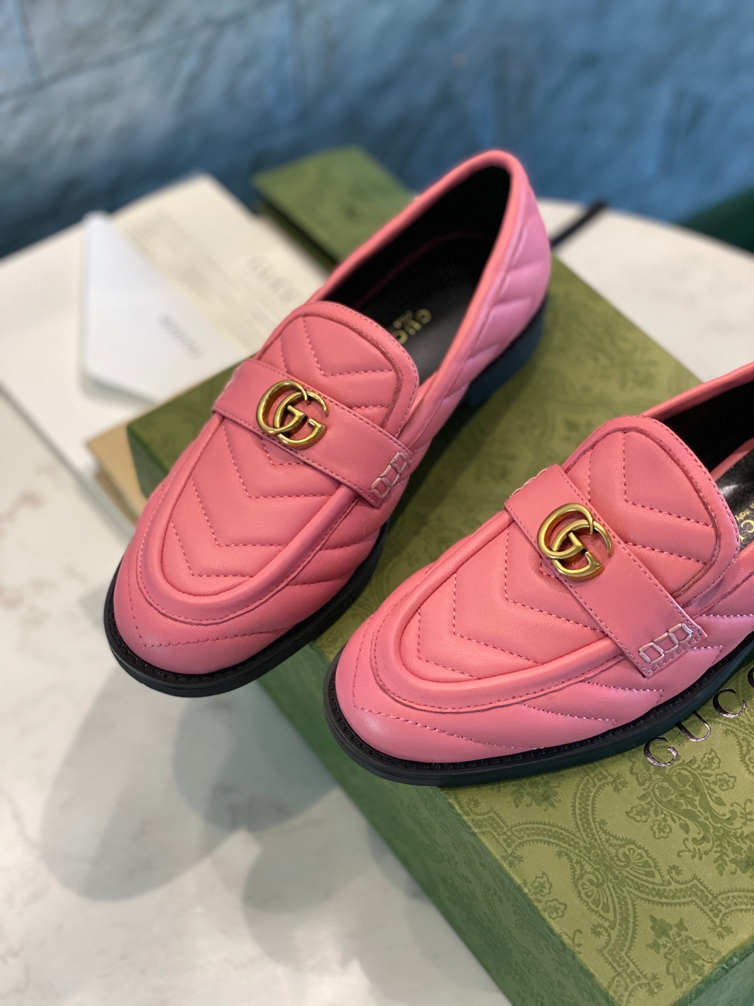 Mocasín con Doble G Gucci - Imagen 7