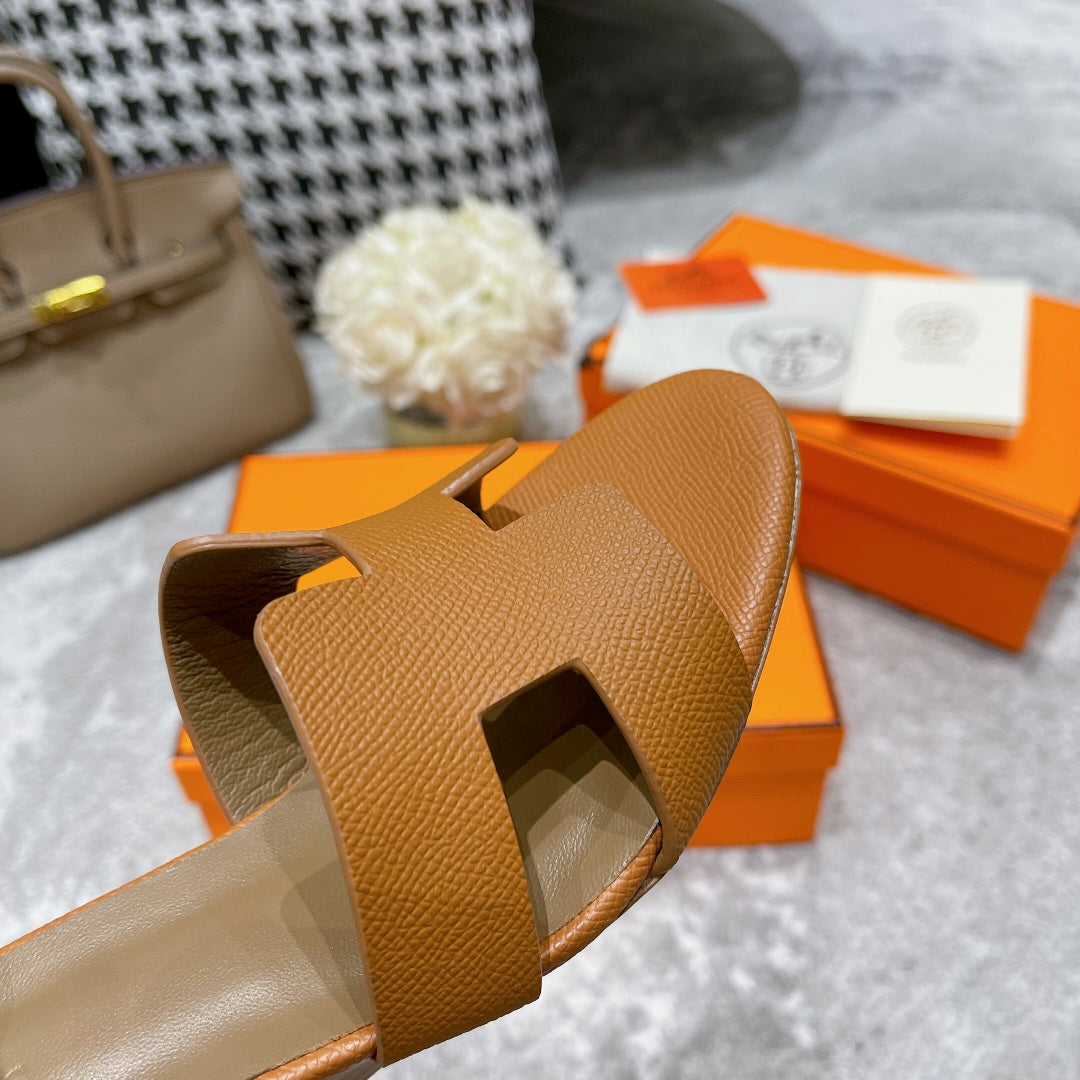 Sandalias Santorini de tacón HERMES - Imagen 7