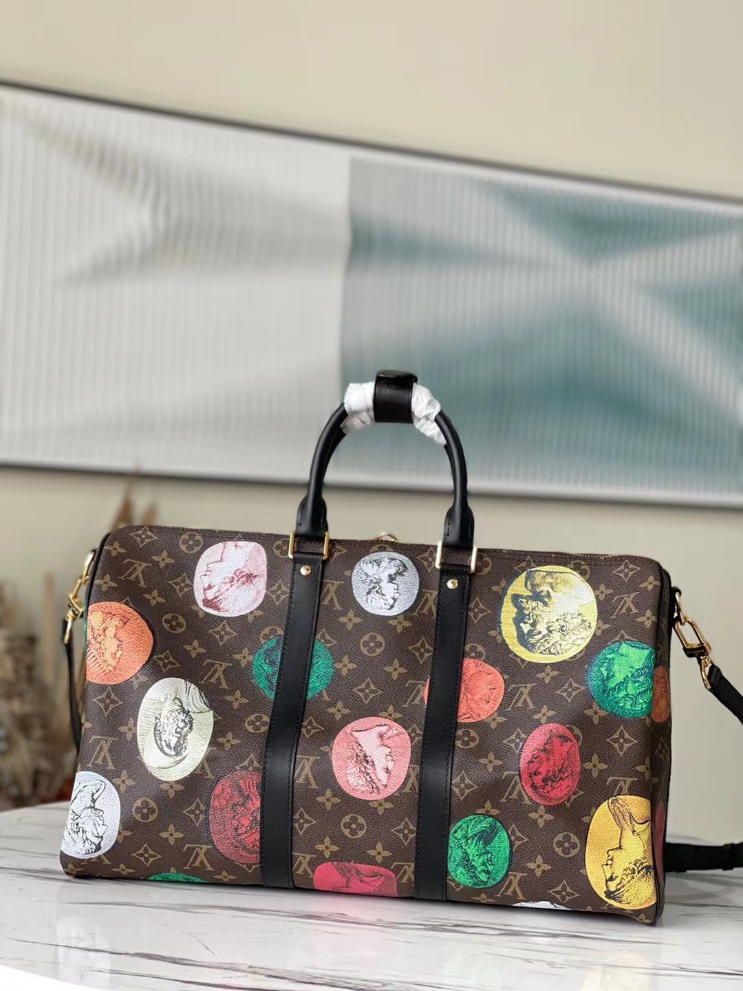 BOLSA DE VIAJE KEEPALL 45 CON BANDOLERA Louis Vuitton - Imagen 3