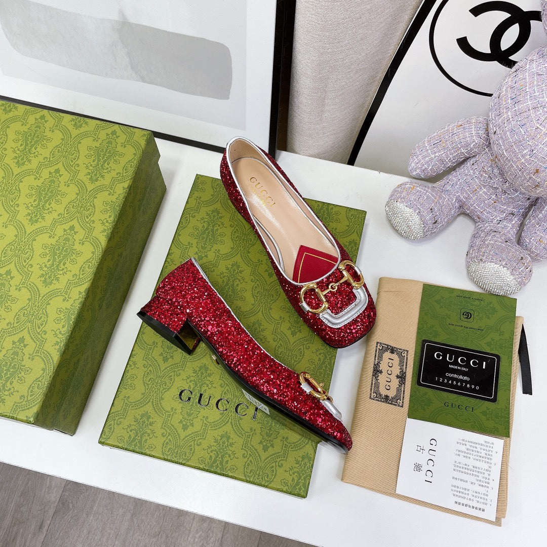 Bailarina Plana con Horsebit Gucci