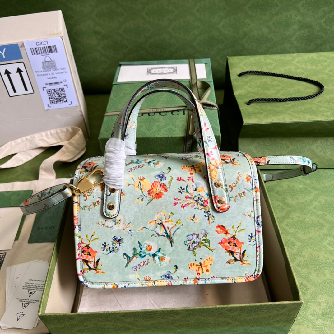 Minibolso de Mano superior Gucci Horsebit 1955 - Imagen 3